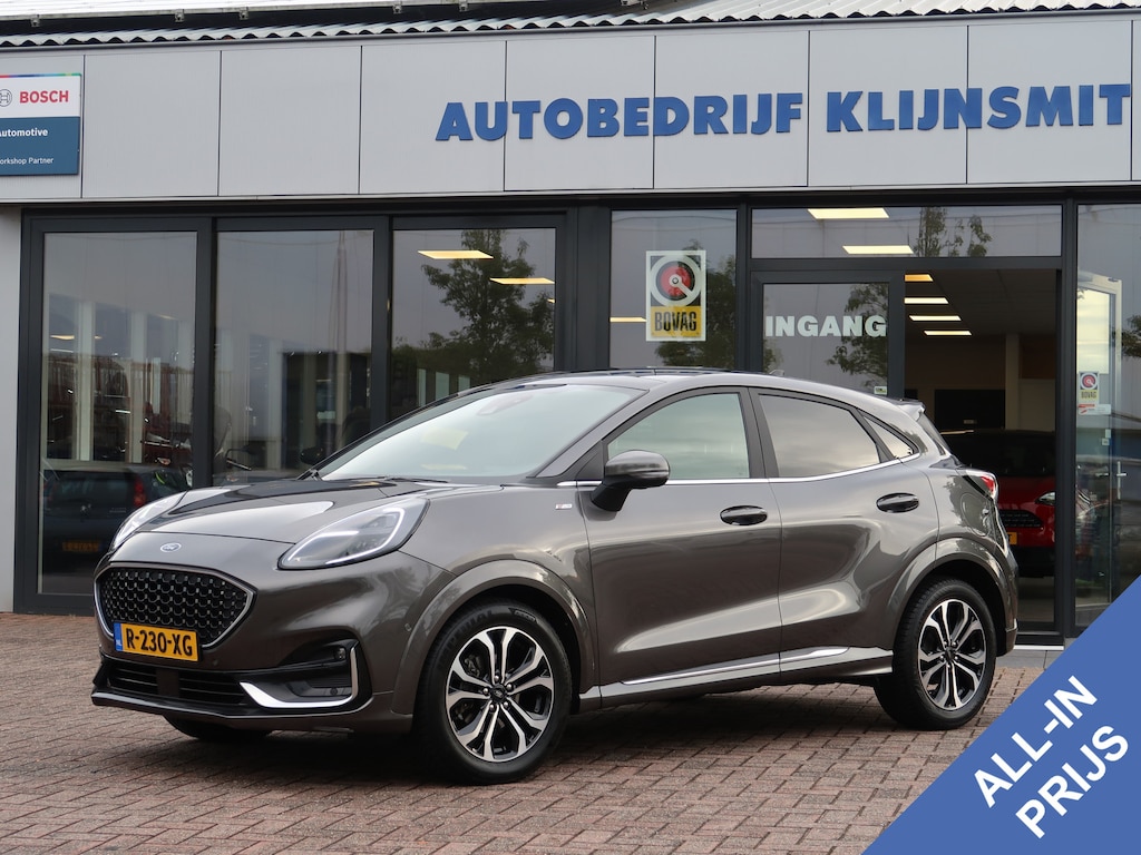 Ford Puma 1.0 EcoBoost Hybrid ST-Line X | Panorama | Leder | Trekhaak | ACC | BLIS