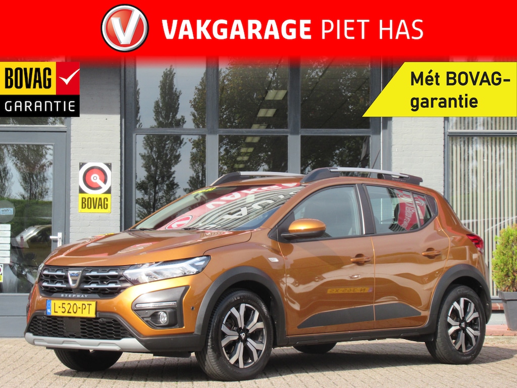 Dacia Sandero Stepway 1.0 TCe 100 Bi-Fuel Comfort | Clima-Airco | Carplay | Parkeercamera | Incl. BOVAG Garantie | Keyless Entry |