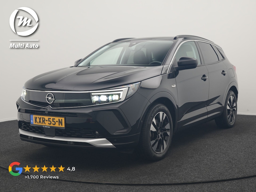 Opel Grandland 1.6 Turbo Ultimate PHEV 225pk Dealer O.H. | Trekhaak Afn. | Adaptive Cruise | 360 Camera | Alcantara Sportstoelen & Stuur Verwarmd | BLIS | Keyless | Navigatie | DAB | Plug In Hybrid | Apple Carplay | Plug In Hybrid |