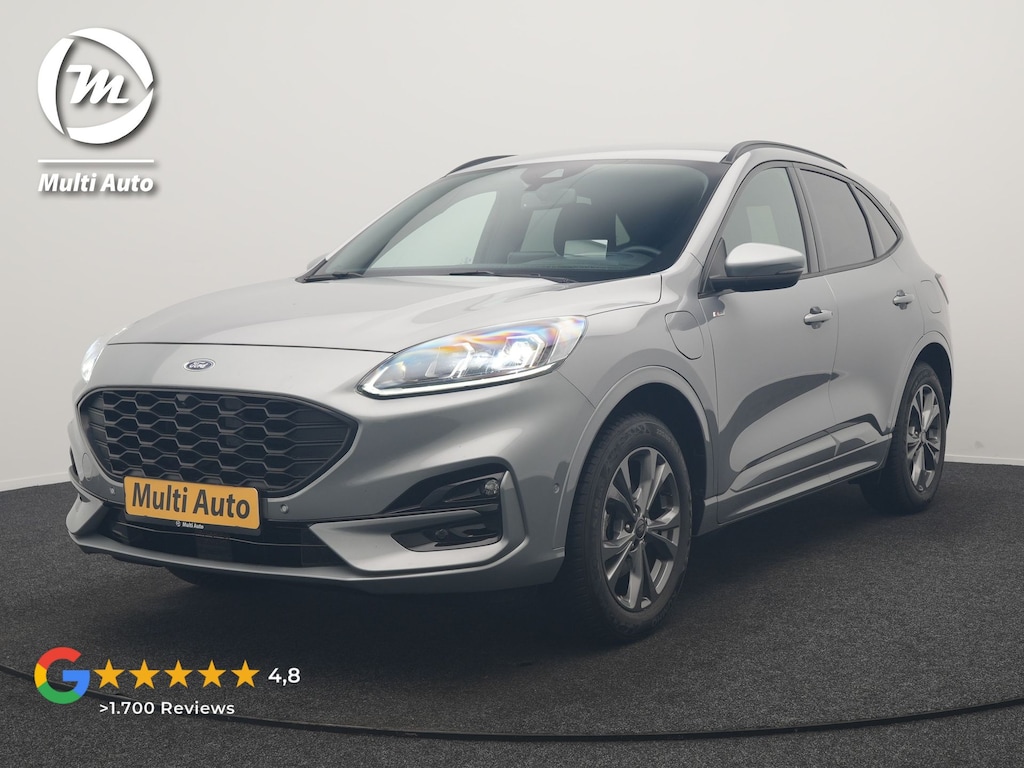 Ford Kuga 2.5 ST-Line X PHEV 225pk Dealer O.H | Trekhaak Af Fabriek | Adaptive Cruise | 360 Camera | Head Up | Alcantara Sportstoelen Verwarmd | Keyless | Blis | Pilot Assist | Stuurverwarming | Navigatie | Virtual | DAB | 18" L.M | Plug In Hybrid |