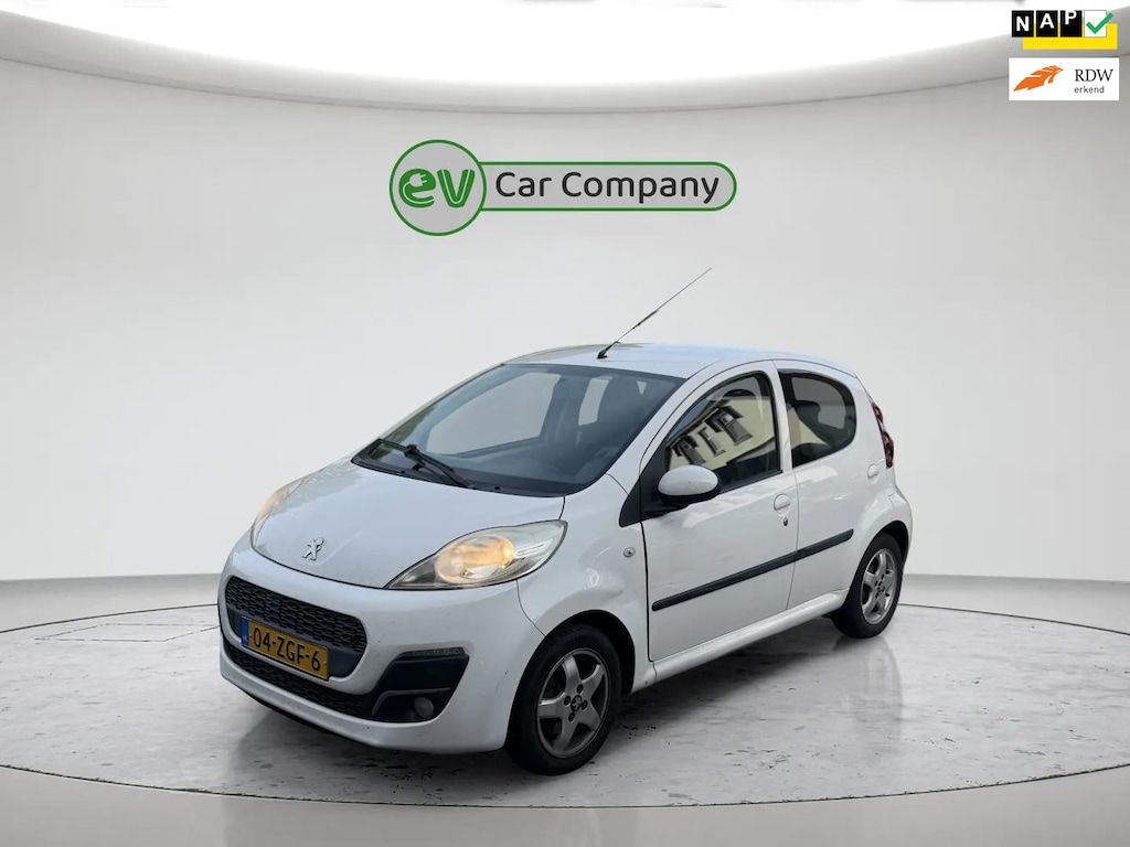 Peugeot 107 1.0 Active | 5 Deurs | Nieuwe apk | Airco | 1e Eigenaar! | 62k km NAP | Lichtmetalen velgen | Elektr. Ramen