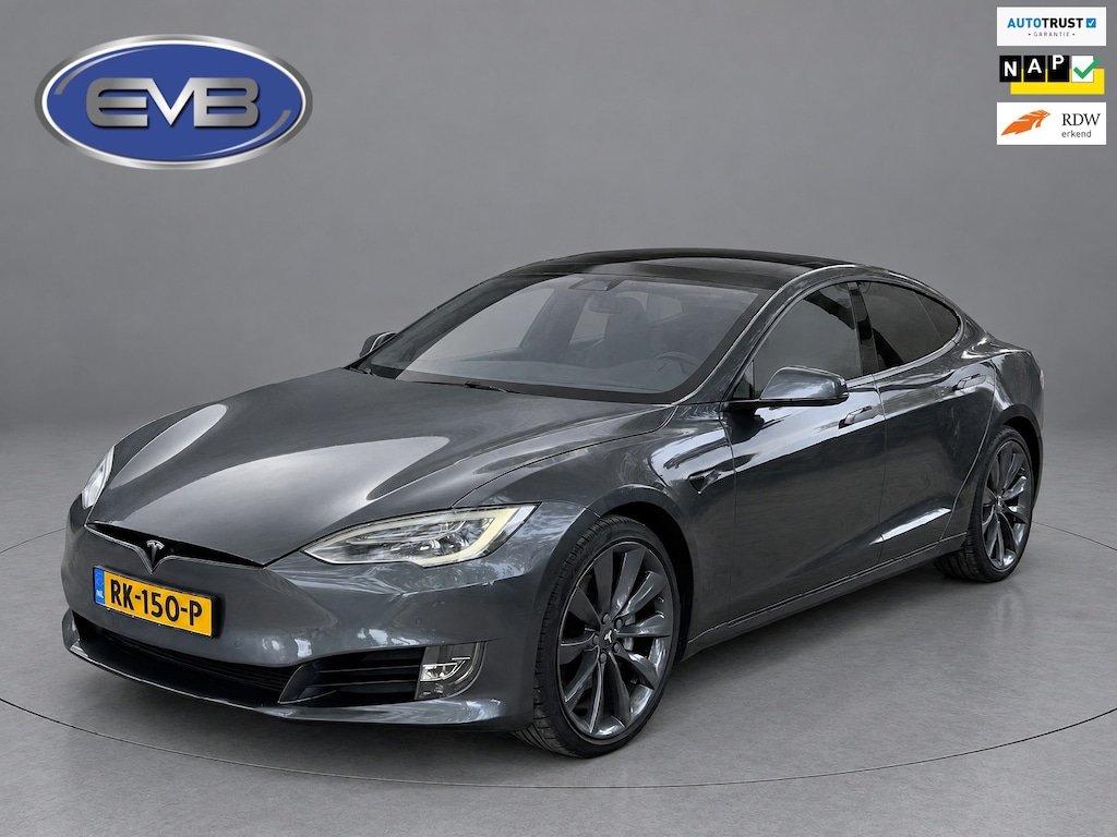 Tesla Model S 100D, autopilot, glazen panoramadak, leder,stoelverwarming, Origineel NL auto met nap