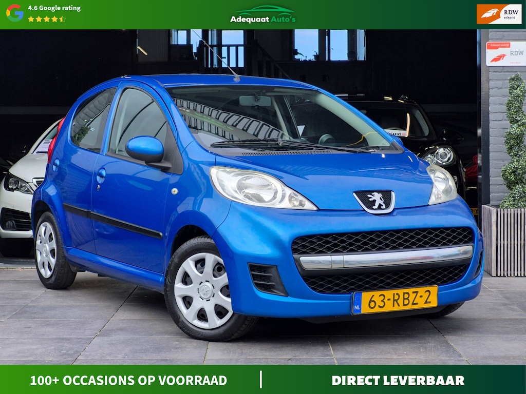 Peugeot 107 1.0-12V XS|APK|NAP|Airco|5 Deuren|1STE EIG
