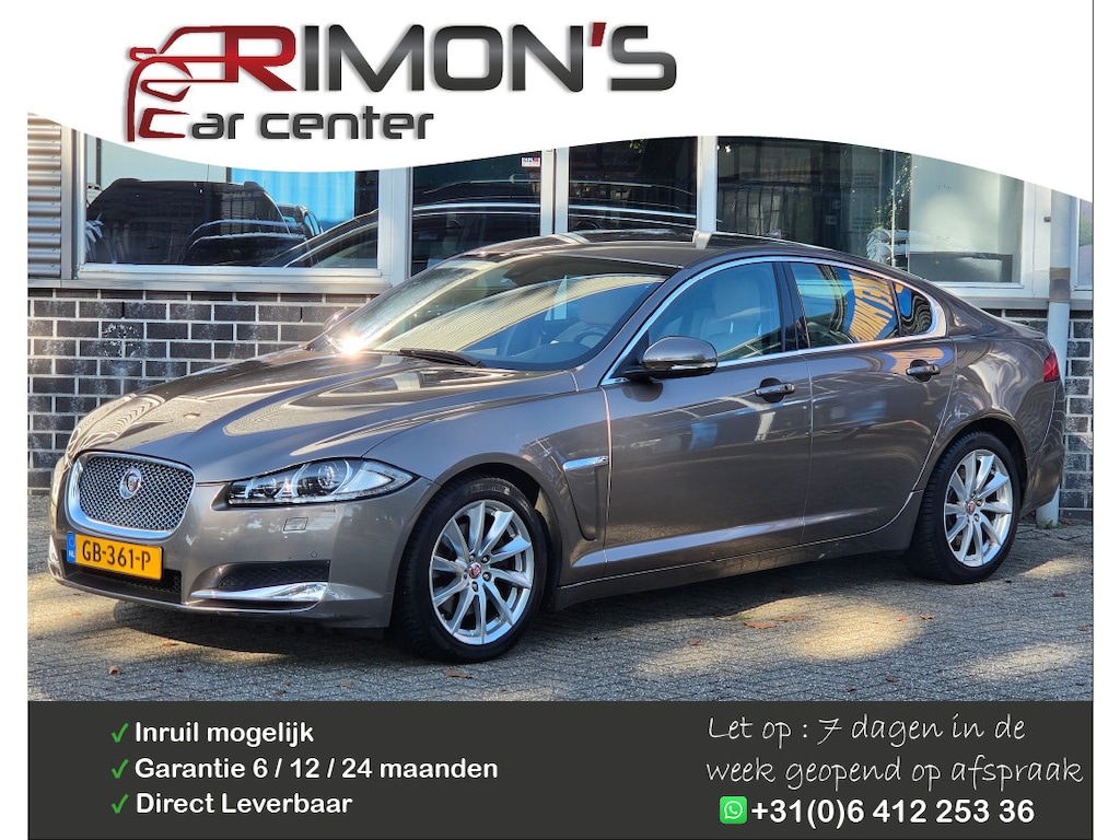 Jaguar XF 2.2D Automaat Leder Licht Schaaf Schade Nap
