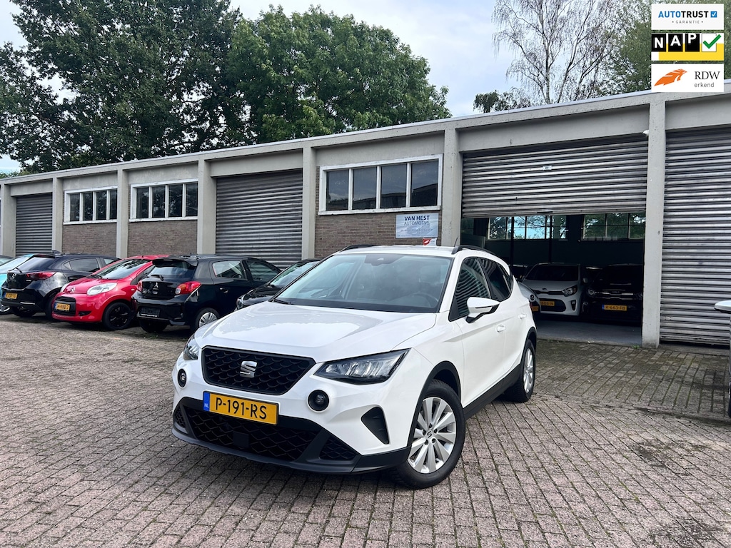 SEAT Arona 1.0 TSI Style Stoel verw./ Cliamte/ Digital/ Navi/ Carplay/ Garantie!