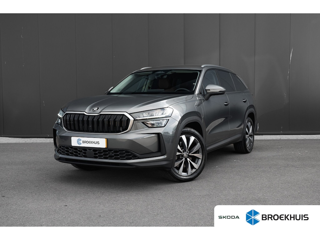 Skoda Kodiaq 1.5 TSI 204 PK PHEV Business Edition l Elektr. Stoel incl Memory l Leder l Elekt. Klep l Camera l Stoelverwarming l Apple Car Play / Android l