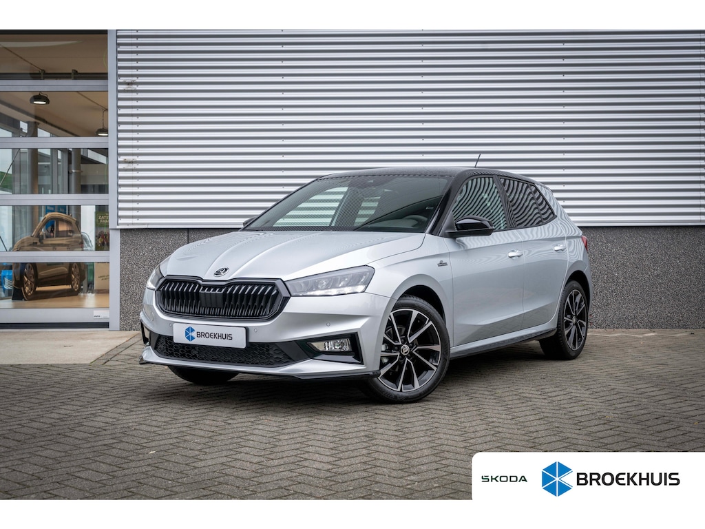 Skoda Fabia Monte Carlo l Camera l Apple Car Play / Android l LED l 17" Lm-velgen l Sportstoelen l Multifunct. Stuurwiel l