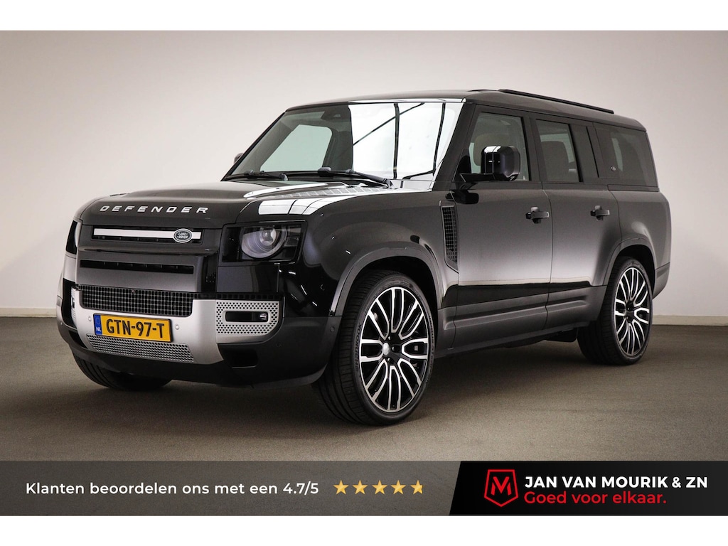 Land Rover Defender 130 3.0 P400 130 X-Dynamic HSE | 8 PERSOONS |  PANORAMADAK | STOELVENTILATIE | 360 CAMERA | TREKHAAK | 23"