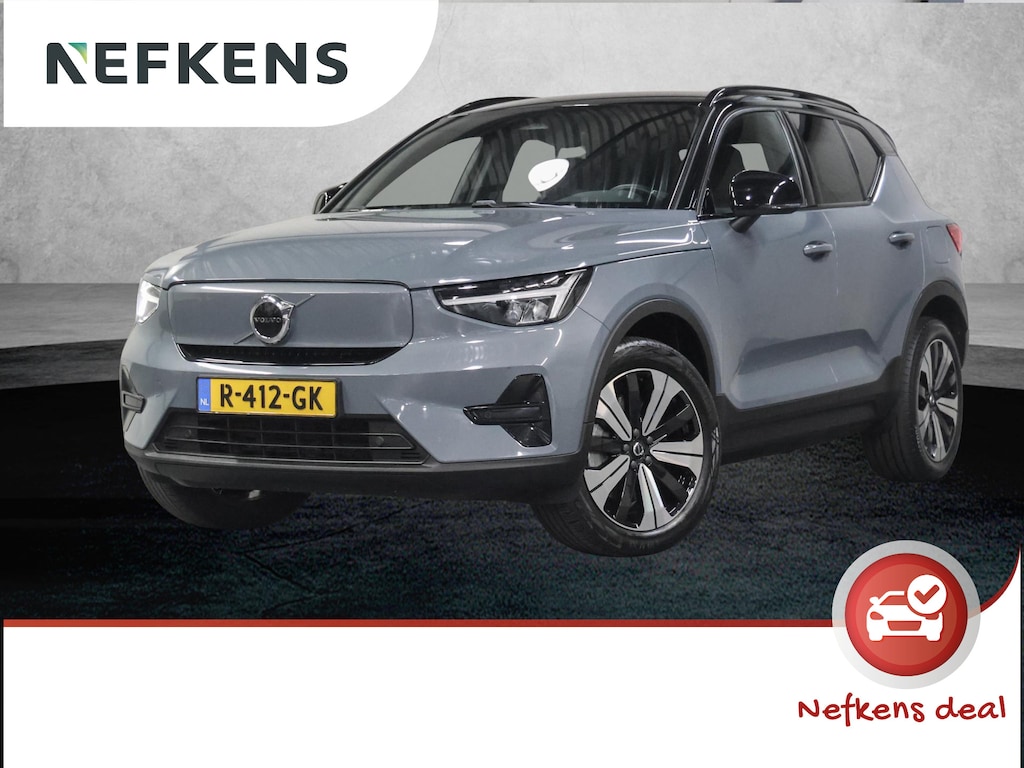 Volvo XC40 Recharge Core 70kWh 228PK | 1ste eigenaar | ACCU 96% | Camera | Trekhaak | 19"LMV | AppleCarPlay/Android | AUTOMAAT | Navigatie | Isofix | Two-tone | Privacy Glass | Electrische Achterklep |