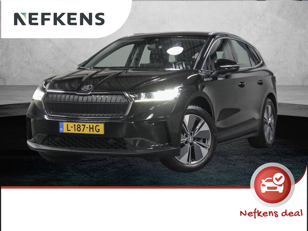 Skoda Enyaq iV 80 201PK | 1ste eigenaar | ACCU 92% | Armsteun | Warmtepomp | Cruise Control | Camera | Navigatie | LEER/Stof | AppleCarPlay/Android | AUTOMAAT | Isofix | Parkeersensoren |