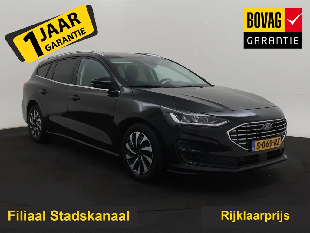 Ford Focus Wagon 1.0 EcoBoost Hybrid Titanium Gratis Afleverpakket! | Achteruitrijcamera | Winterpakket |