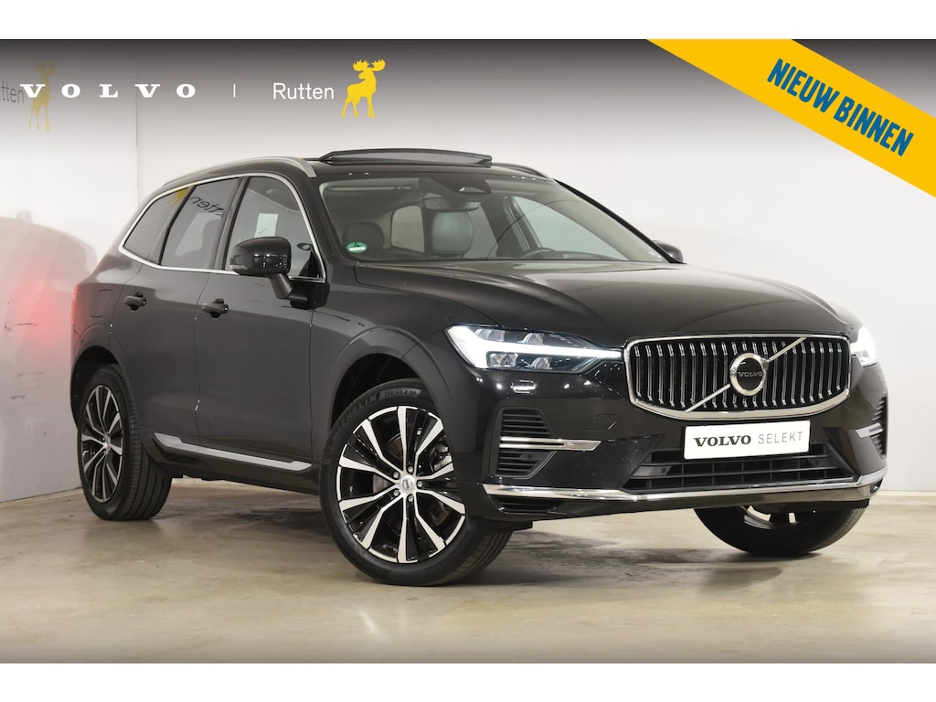 Volvo XC60 T6 350PK Plug-in hybrid AWD Plus Bright / Adaptive Cruise control / Elektrische stoelen met geheugen / Stuurverwarming / Stoelverwarming V+A / Panorama schuif-kanteldak / Achteruitrijcamera / Harman Kardon / Elektrisch uitklapbare trekhaak
