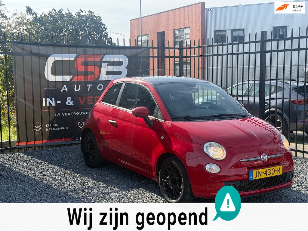 Fiat 500 0.9 TwinAir Lounge AIRCO!LLAGE KM!APK2027!KOOPJE!