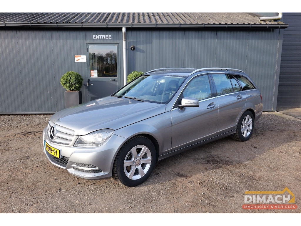 Mercedes-Benz C-klasse 180 1.6L benzine - automaat - station wagen - extra set banden - Avantgarde - airco - Michelin banden - NL auto - Euro 5 J - automaat
