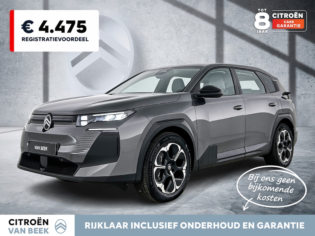 Citroën C5 Aircross You Comfort Range 74 kWh | Adaptive Cruise | Parkeersensoren | 19" Lichtmetaal |