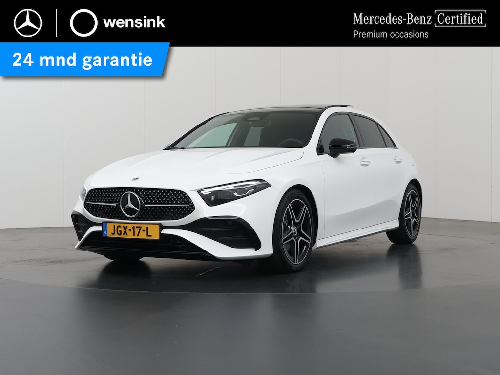 Mercedes-Benz A-klasse 180 Business Solution AMG | Panoramadak | Night | Keyless | Multibeam | Stoelverwarming |