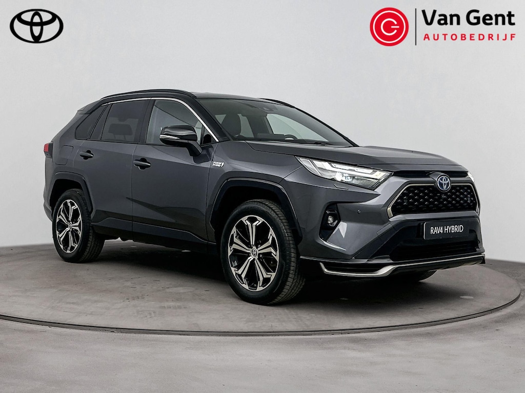 Toyota RAV4 2.5 Plug-in Hybrid AWD Bi-Tone Plus | Dodehoek detectie | Head-up display | Apple Carplay / Android Auto | 360 camera | Leder | Stoelverwarming/-ventilatie | Digitale binnenspiegel | 19 inch