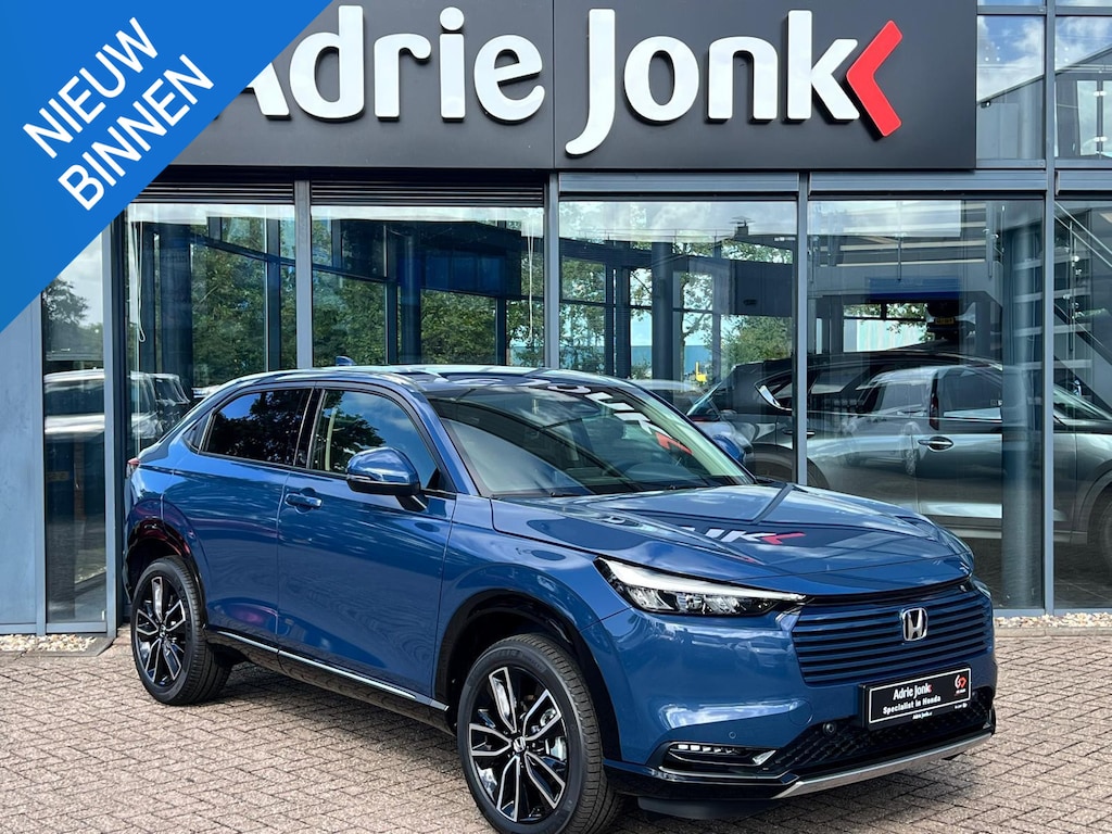 Honda HR-V 1.5 e:HEV Advance NIEUW | 8 JAAR GARANTIE | AUTOMAAT | NAVIGATIE | APPLE CARPLAY | ANDROID AUTO | ACHTERUITRIJCAMERA | STUUR + STOELVERWARMING | ELEK.A.KLEP |