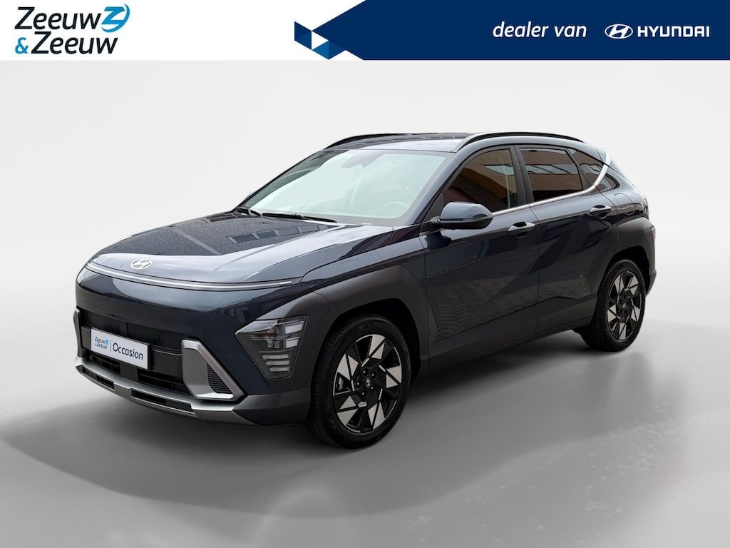 Hyundai Kona 1.6 GDI HEV Comfort Smart 137PK | Navigatie | Adaptive cruise control | Climate control | Stoel- en stuurverwarming | Elektrische achterklep | Achteruitrijcamera| Parkeersensoren voor & achter |