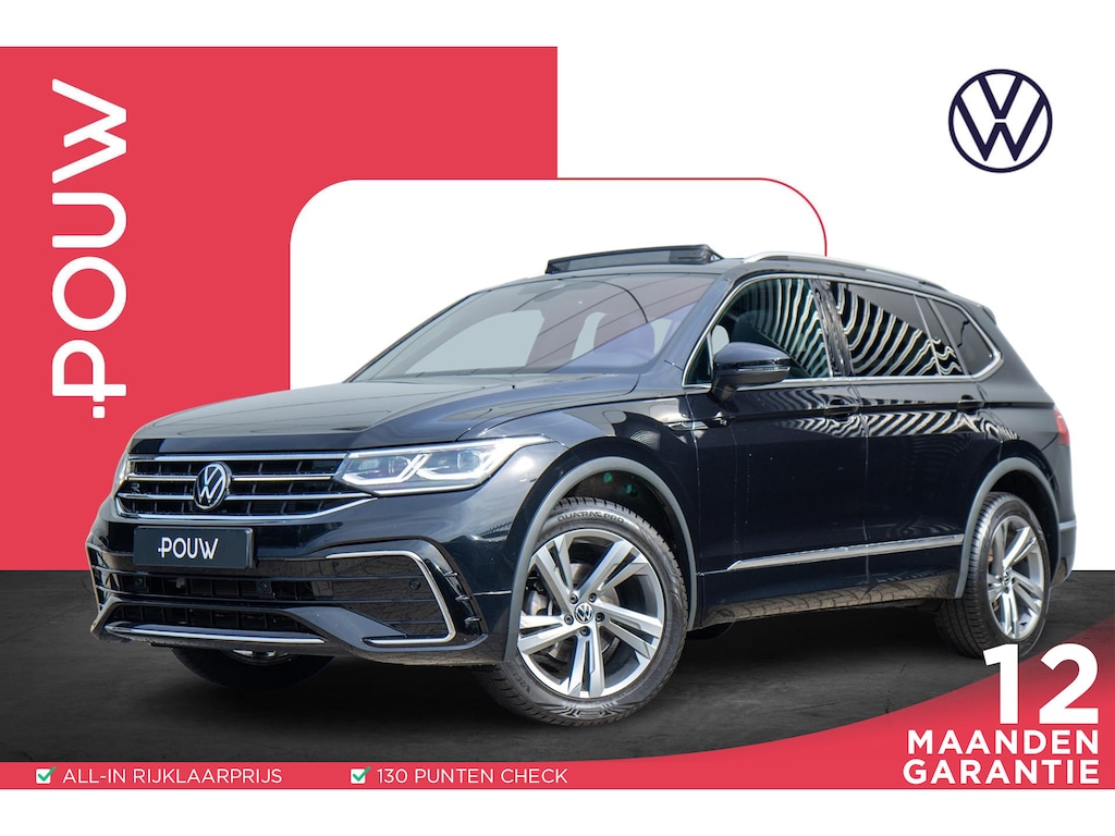 Volkswagen Tiguan Allspace 1.5 TSI 150pk R-Line Business 7p. | Panoramadak | Trekhaak Wegklapbaar