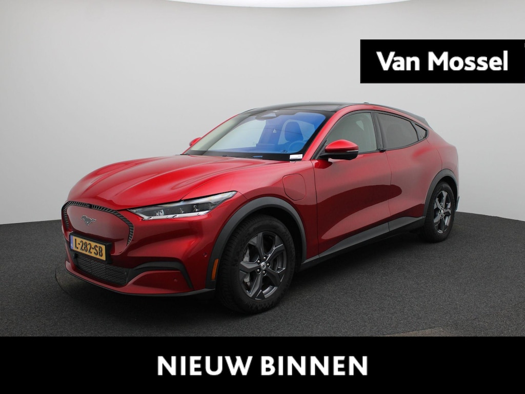 Ford Mustang Mach-E RWD 75 kWh | 258 PK | TECHNOLOGY PACK + | HANDSFREE ACHTERKLEP | ADAPTIVE CRUISE CONTROL | B&O AUDIO | 360 CAMERA | ELEKTRISCHE STOELVERSTELLING MET GEHEUGEN | FRUNK |