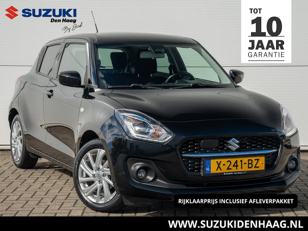 Suzuki Swift 1.2 Select hybrid Automaat| Android/Apple Carplay | Adapt. Cruise|Stoelverwarming | Camera| Airco| Parkeersenoren|