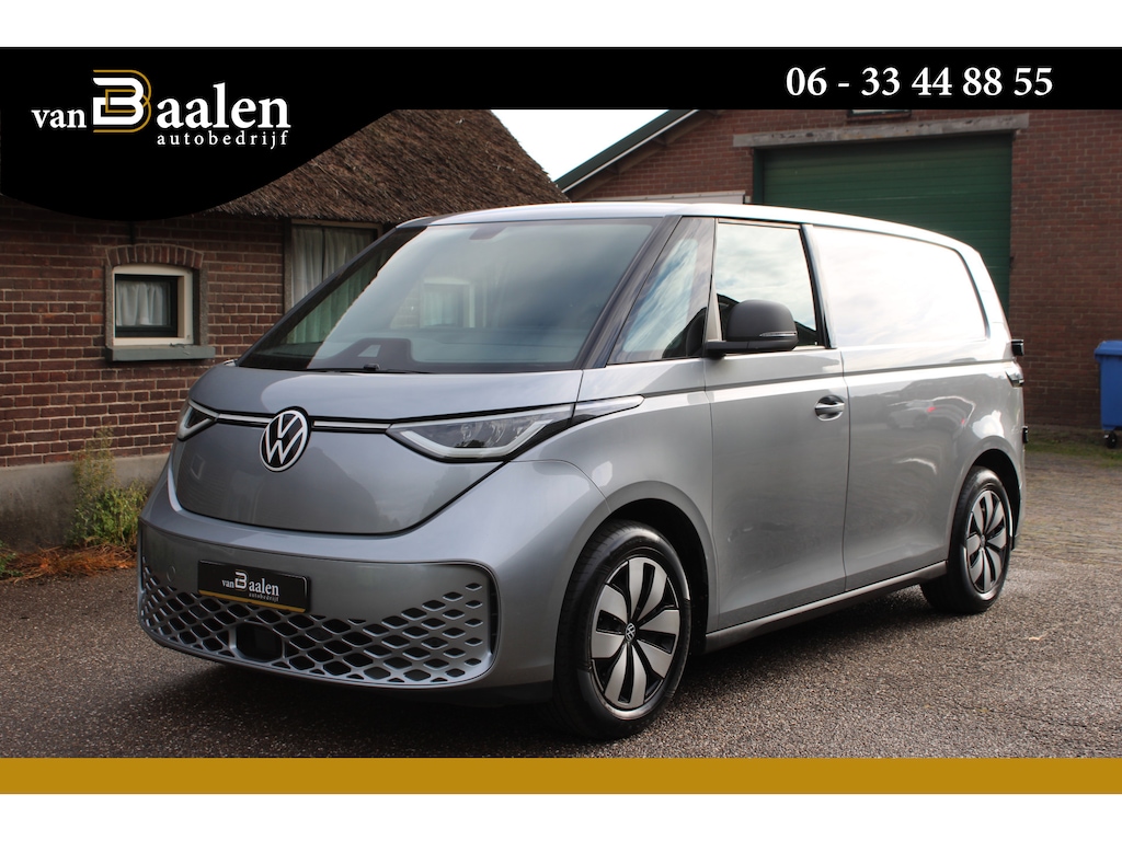 Volkswagen ID. Buzz Cargo 77 kWh LED 150Kw SOh 95% ACHTERDEUREN AIRCO 3-ZITS LED 72000KM!!!