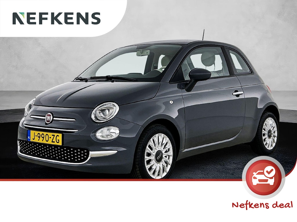Fiat 500 1.0 Hybrid Lounge 70pk | Climate Control | Cruise Control | Navigatie | LMV 15'' | DAB | Apple Carplay/Android Auto
