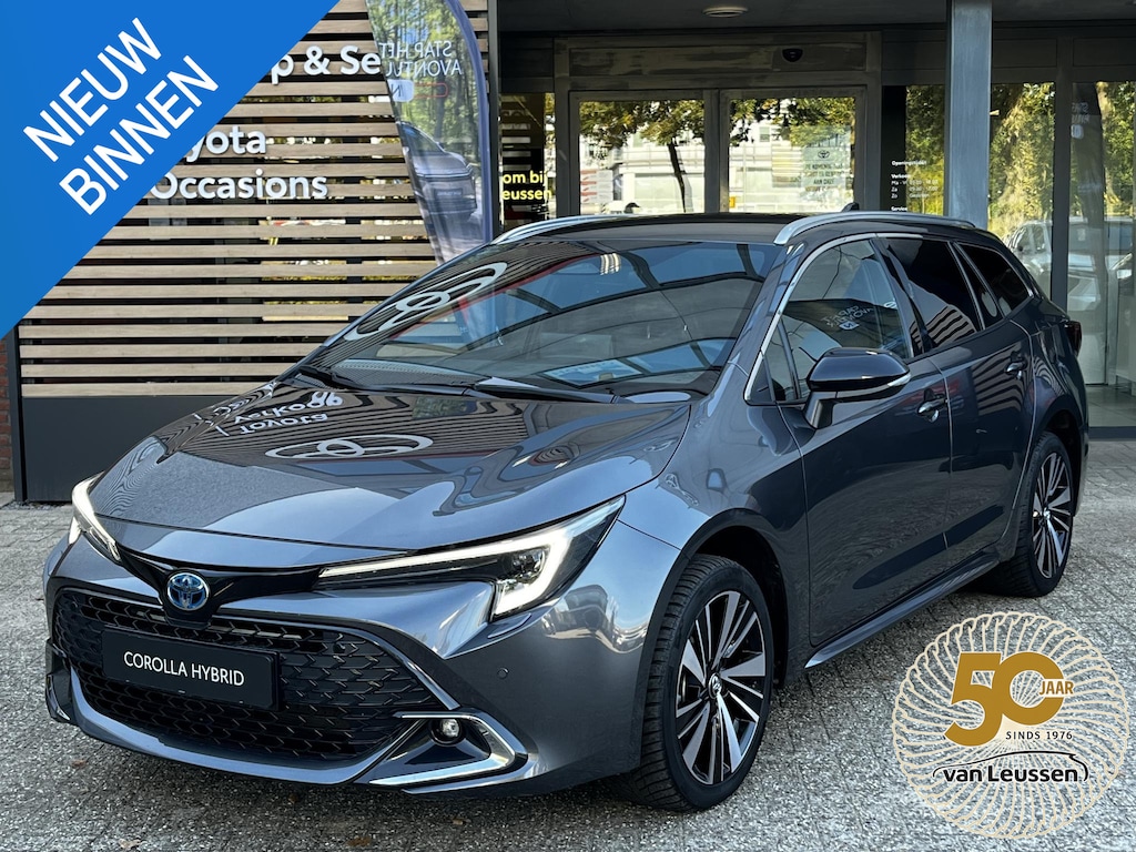 Toyota Corolla Touring Sports Hybrid 140 Dynamic STOEL/STUURVERWARMING KEYLESS PARK-SENSOREN CAMERA CLIMA APPLE/ANDROID AD-CRUISE 17"LM-VELGEN