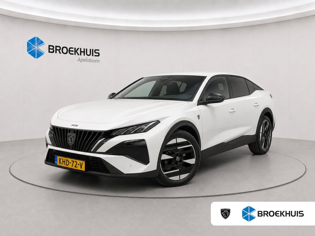 Peugeot 408 1.2 Allure Hybrid 145 | Apple Carplay/Android Auto | Camera | Adaptieve Cruise | Getint Glas | Navigatie | Climate Control | Draadloze telefoonlader | | Achterbank in delen neerklapbaar | Achteruitrijcamera | Apple Carplay/Android Auto|telefoonintegratie premium