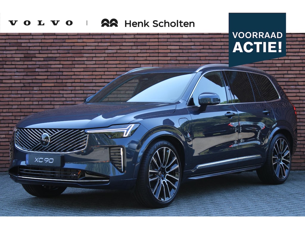 Volvo XC90 2.0 T8 Plug-in hybrid AWD Ultra Bright Exec. Ed. | Stock Special | Eerste registratie sept. 2026 | Luchtvering | Premium audio by Bowers & Wilkins | Gelamineerde zijruiten | Extra getint glas | Geventileerde voorstoelen | Panoramisch schuif-/kanteldak | Verwarmbare voorstoelen + stuurwiel | Verwarmbare achterbank | Massagefunctie voorstoelen | Rondom zichtcamera | 22 inch Lichtmetalen velgen | Alarmklasse 3