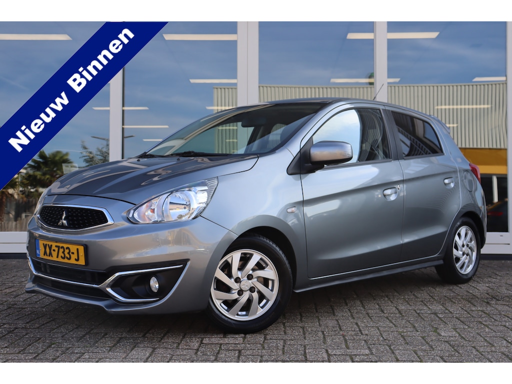 Mitsubishi Space Star 1.0 Active, Apple Carplay, Airco, Dealeronderhouden, Navi, LMV, Prijs Is Rijklaar Inclusief 6 Maanden Garantie