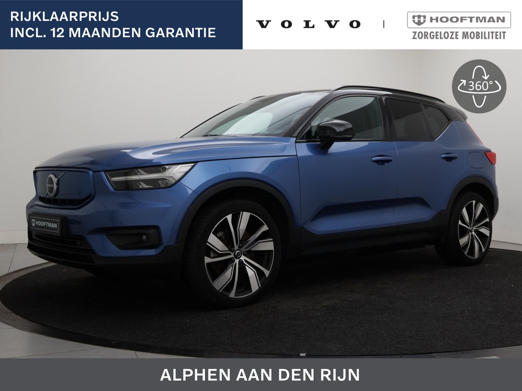 Volvo XC40 RECHARGE PURE ELECTRIC SCHUIFDAK HARMAN KARDON 20INCH GOOGLE MAPS