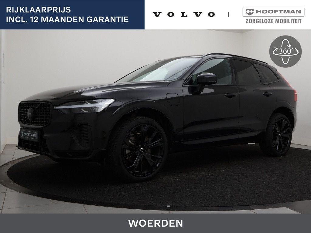 Volvo XC60 T6 PLUG-IN HYBRID BLACK EDITION HARMAN KARDON LUCHTVERING 360GR CAM SCHUIFDAK