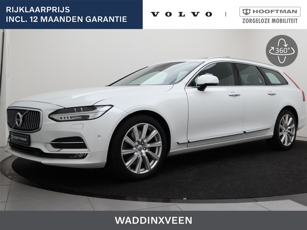 Volvo V90 T4 AUT(8) INSCRIPTION SCHUIFDAK LUCHTVERING 360GR CAM MASSAGE HEAD-UP