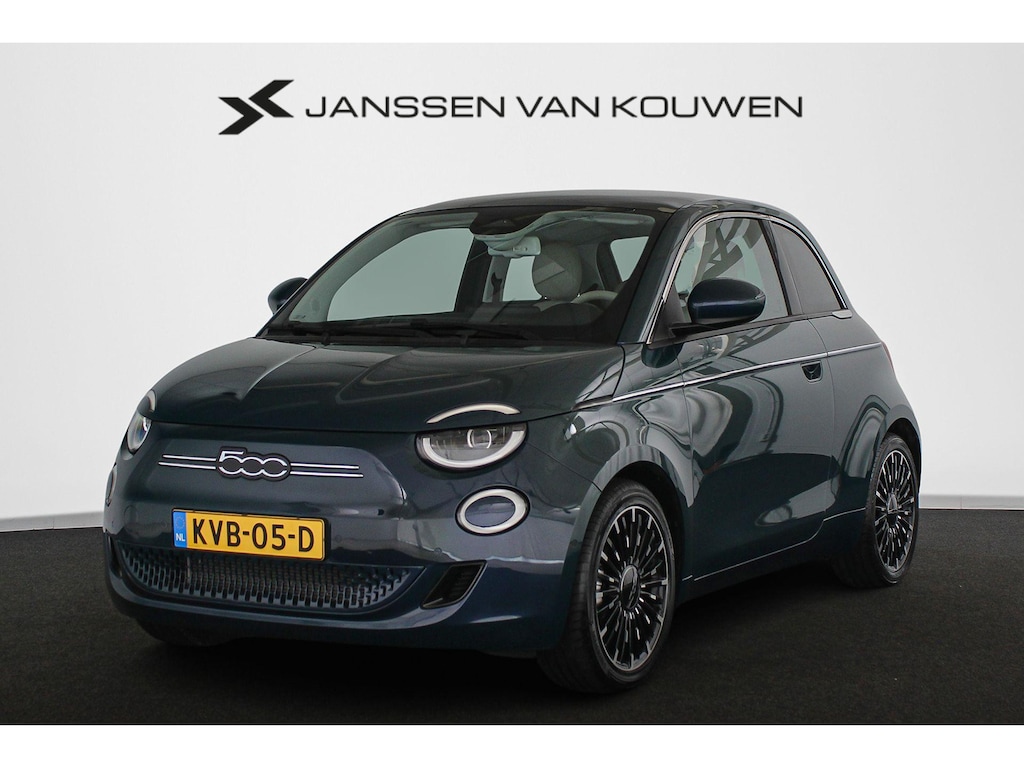 Fiat 500 La Prima 42 kWh SOH 96% Panoramadak JBL Achteruitrijcamera