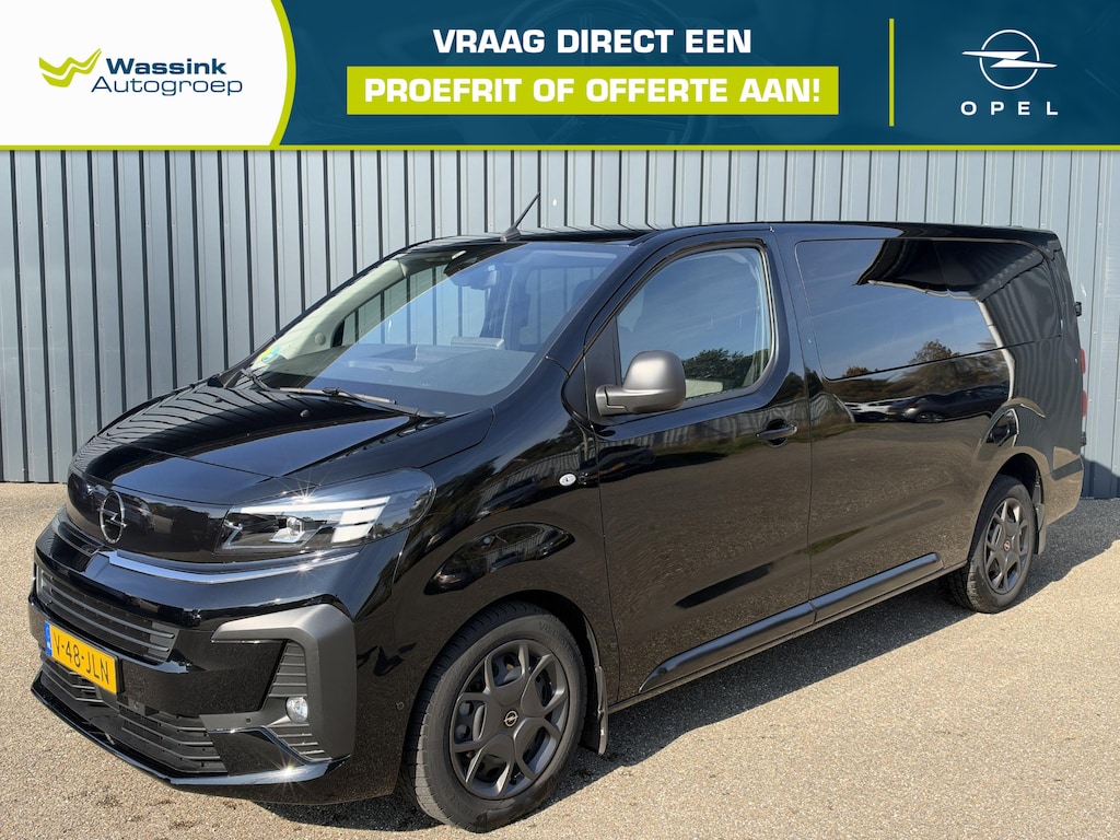 Opel Vivaro 2.0 Diesel 145 S&S L3 DC Trekhaak | DAB | Carplay | Betimmering | Stoel-Stuurverwarming | Dodehoek Detectie | All Seasons