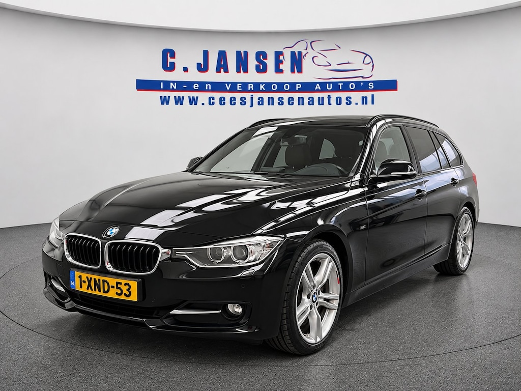 BMW 3-Serie Touring 316i High Executive Volle auto! | Clima | Stoelverwarming | Leer | Panoramadak | Bluetooth telefoonvoorbereiding | Cruise control | Elektrisch glazen panorama-dak