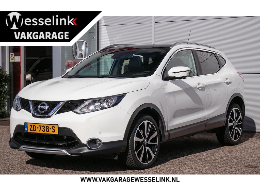 Nissan Qashqai 1.2 Tekna - Panodak | 360 cam. | Stoelverw. | Keyless