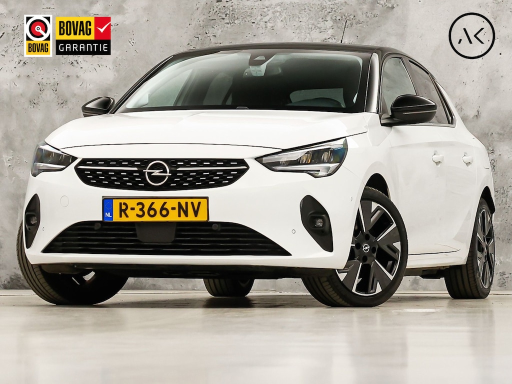 Opel Corsa Elegance 50 kWh Automaat (SOH 92%, APPLE CARPLAY, GROOT NAVI, 360 CAMERA, SPORTSTOELEN, GETINT GLAS, CRUISE, KEYLESS, NIEUWSTAAT)