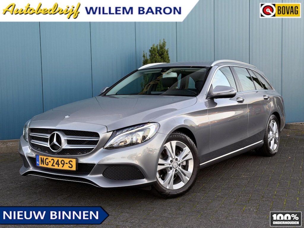 Mercedes-Benz C-klasse Estate 200 AUT. Avantgarde TREKH.AFN | STOELVERW | LEDER | ELEK.A.KLEP | NAV | LED