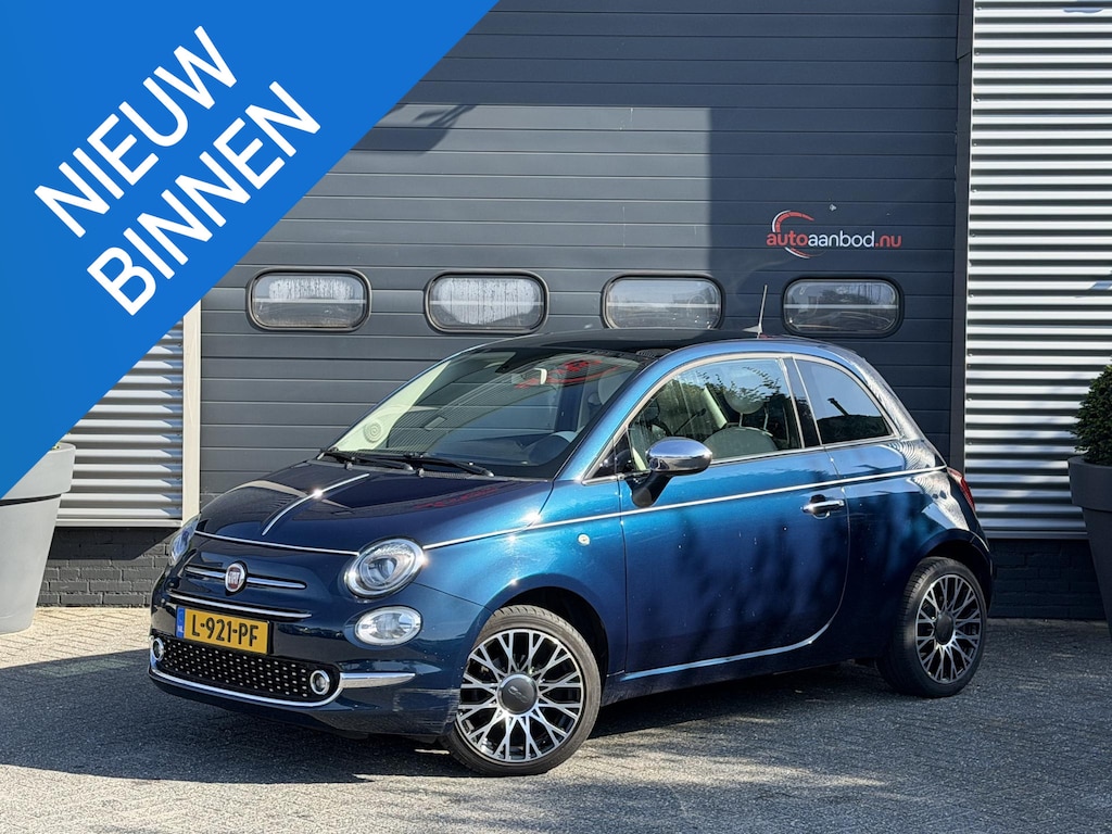 Fiat 500 1.2 Lounge | Panoramadak | Navigatie | Parkeersensoren | DAB | Lichtmetalen Velgen |