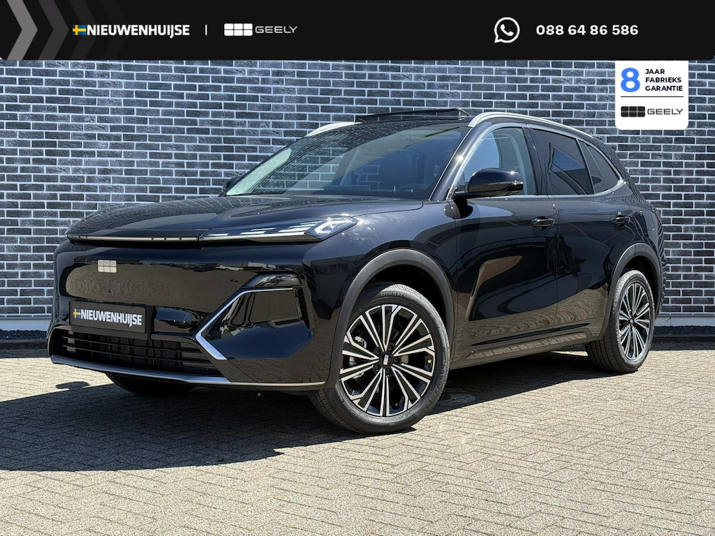 Geely Starray EM-i 1.5 Max+ | 136km Elektrisch bereik | Verw. voorstoelen, achterbank en stuurwiel | 360graden camera | Flyme premium sound | Panoramadak | Massage stoelen | PDC voor & achter |