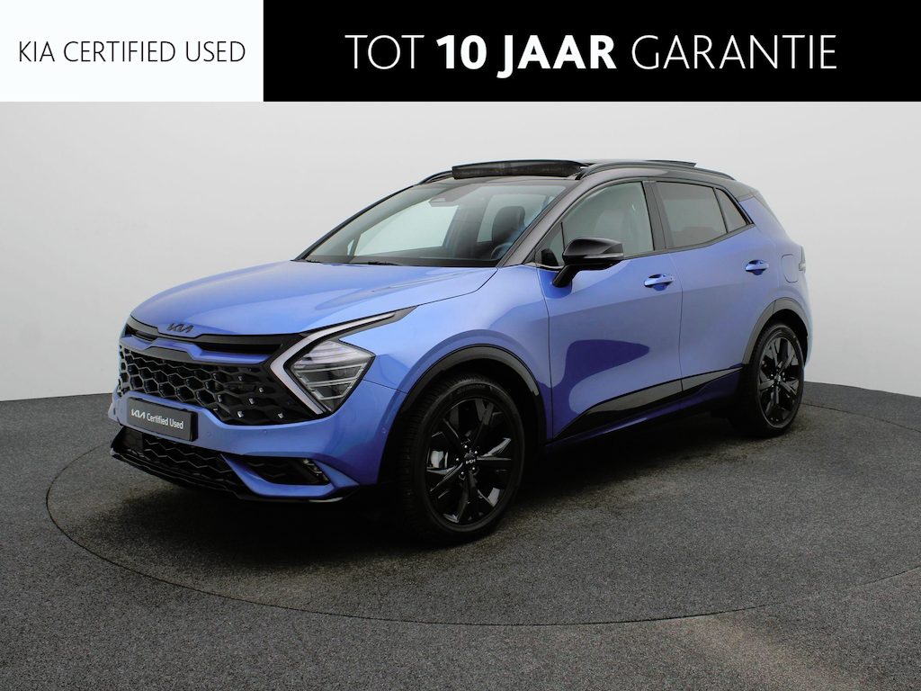 Kia Sportage 1.6 T-GDi Hybrid GT-PlusLine Open Dak | Premium Sound | Leder | Stoelverwarming en Verkoeling | Camera | Elektr. Stoelen |Elktr Klep