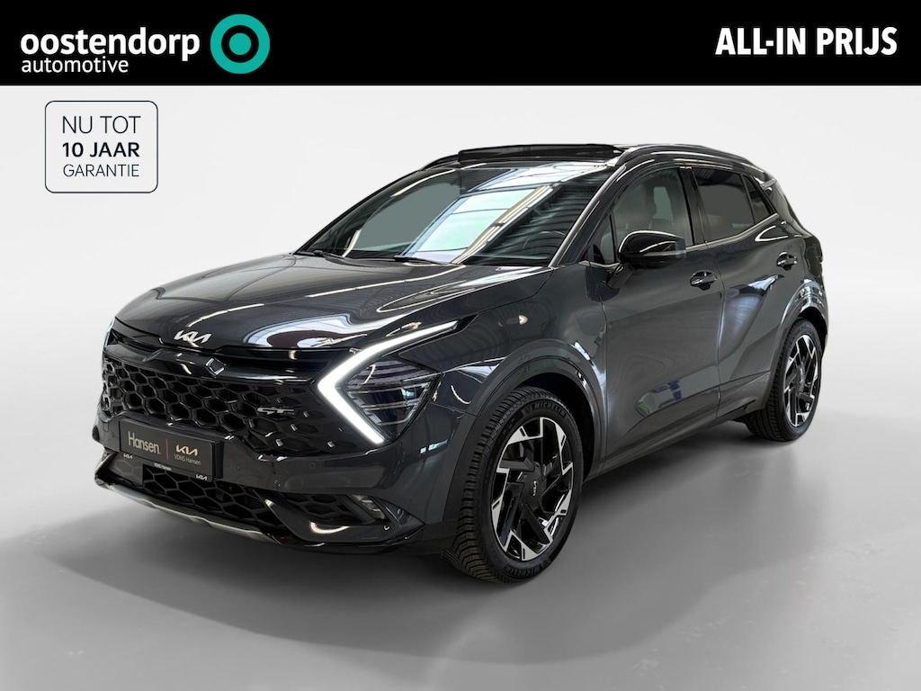 Kia Sportage 1.6 T-GDi Plug-in Hybrid AWD GT-Line I Trekhaak I Panoramadak I Stoel- en Stuurverwarming I Adaptive Cruise I Camera I Elek. Achterklep I Dodehoekdetectie I