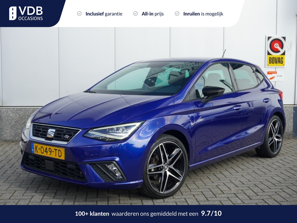 SEAT Ibiza 1.0 TSI FR Bns Intense+ Virtual Cockpit | Leder | Camera | Led | NAP
