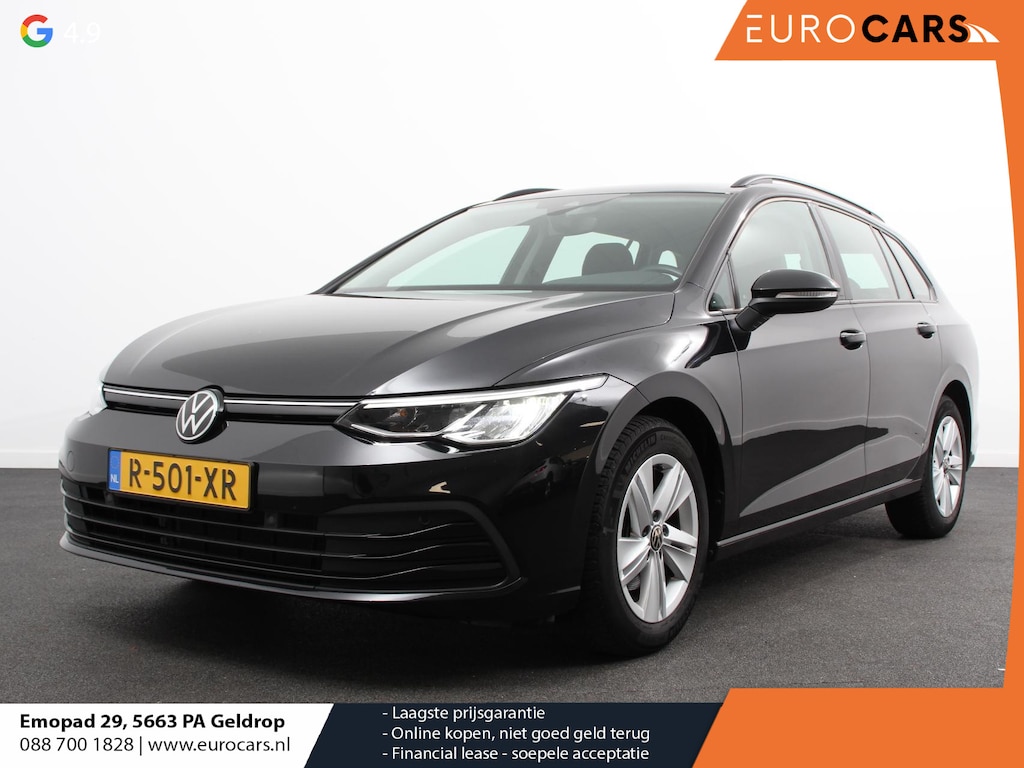 Volkswagen Golf Variant 1.0 TSI 110pk Life Digitale Cockpit  Sfeerverlichting Cruise Control Climate Control Parkeer sensoren Navigatie Apple Carplay/Android Auto  Keyless start