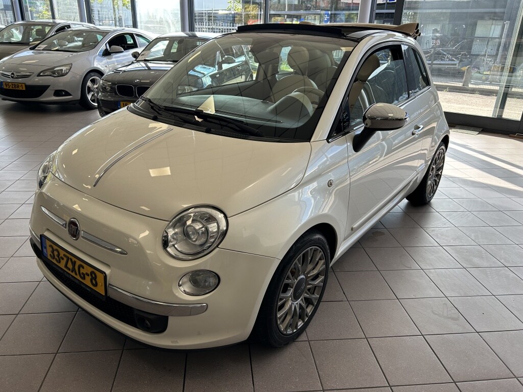 Fiat 500C 0.9 TwinAir Lounge CABRIO AUTOMAAT 135 DKM BJ 2013 !!!