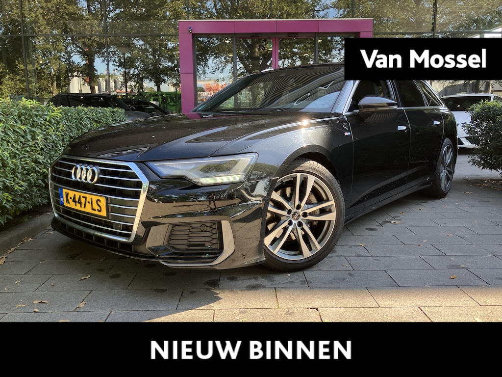 Audi A6 Avant 45 TFSI S Edition | WORDT VERWACHT | APPLE CARPLAY | ANDROID AUTO | S-LINE | ACHTERUITRIJCAMERA | PARKEERSENSOREN | ELEKTRISCHE ACHTERKLEP | NAVIGATIE | ELEKTRISCHE STOELEN | MEMORY | CRUISE CONTROL | DIGITAL COCKPIT | DRIVE SELECT | RIJSTROOKHULP | CLIMATE CONTROL | LICHTMETALEN VELGEN |