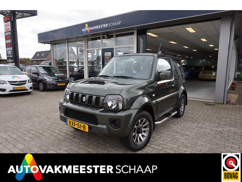 Suzuki Jimny 1.3 Exclusive , Automaat , Incl nw apk/beurt & 12 mnd bovag garantie